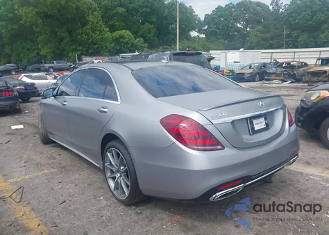 2018 Mercedes-Benz S 560 z USA, uszkodzony, nr VIN WDDUG8DB0JA418146